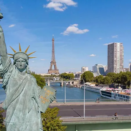 شقة Unique Luxury Parisian Panorama High-rise By The Eiffel Tower باريس