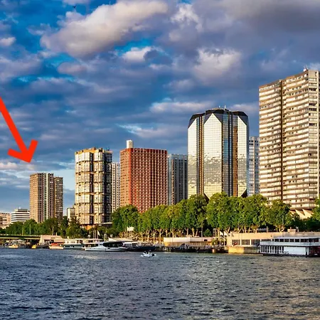 Apartment Unique Luxury Parisian Panorama High-rise By The Eiffel Tower Paris