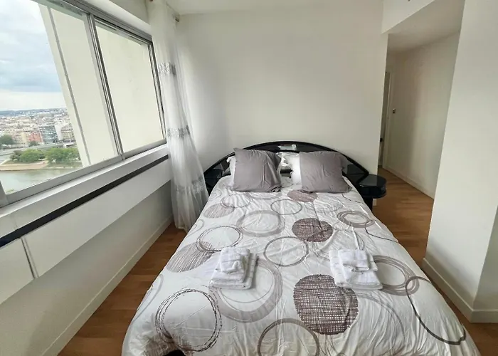 Appartement Unique Luxury Parisian Panorama High-rise By The Eiffel Tower